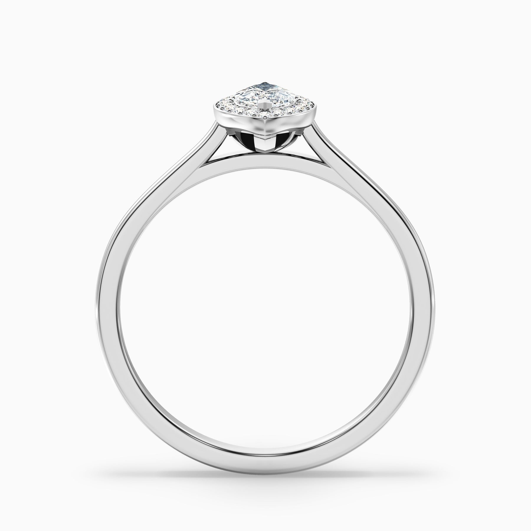 Sapphire Carla 1 Carat Marquise Halo Lab Grown Diamond Ring